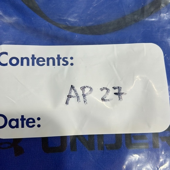 Under Armour Women's L Large Crossback Mid Medium-Impact Sports Bra Blue NWT - Picture 5 of 5